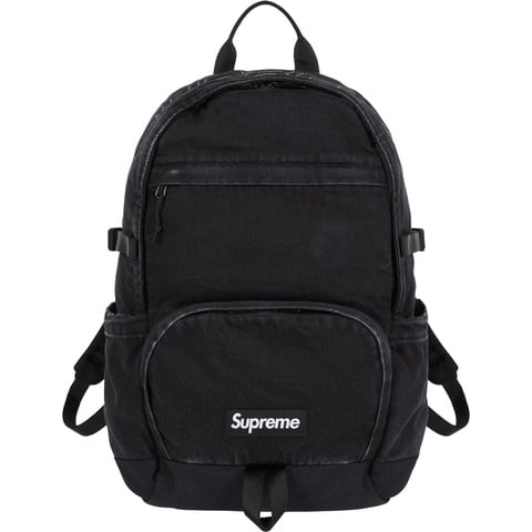 Supreme Denim Backpack - Black