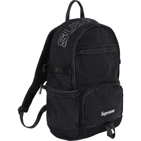 Supreme Denim Backpack - Black