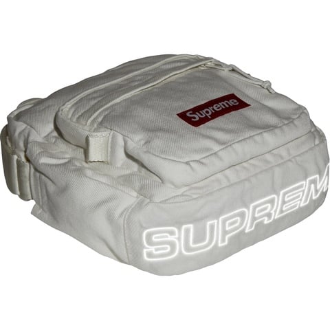 Supreme Denim Shoulder Bag - White