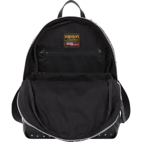 Supreme®/Vanson Leathers®/b.b. Simon Backpack - Supreme Supreme®/Vanson Leathers®/b.b. Simon Backpack - Supreme