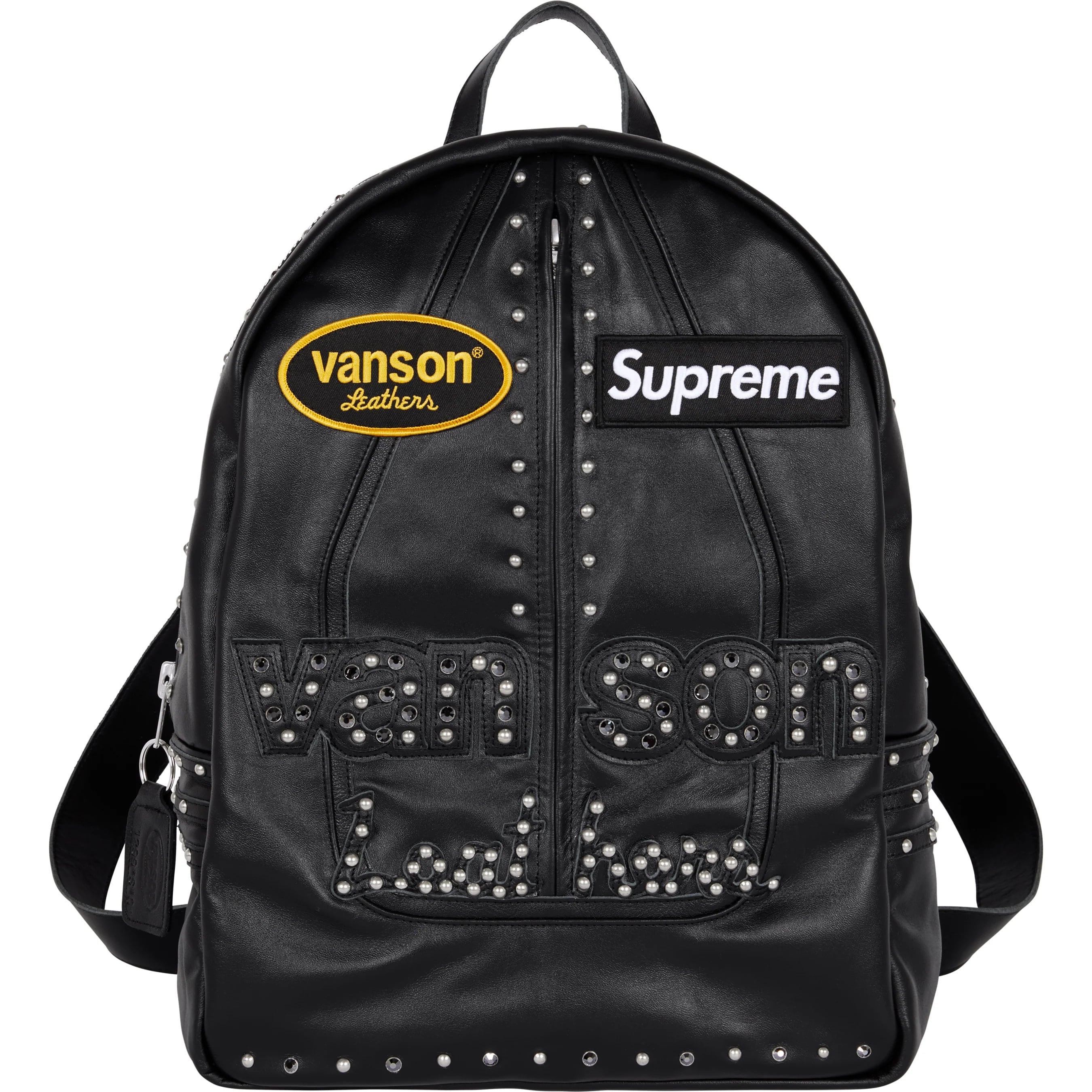 Supreme Vanson Leathers b.b. Simon Backpack (FW25) - $1398