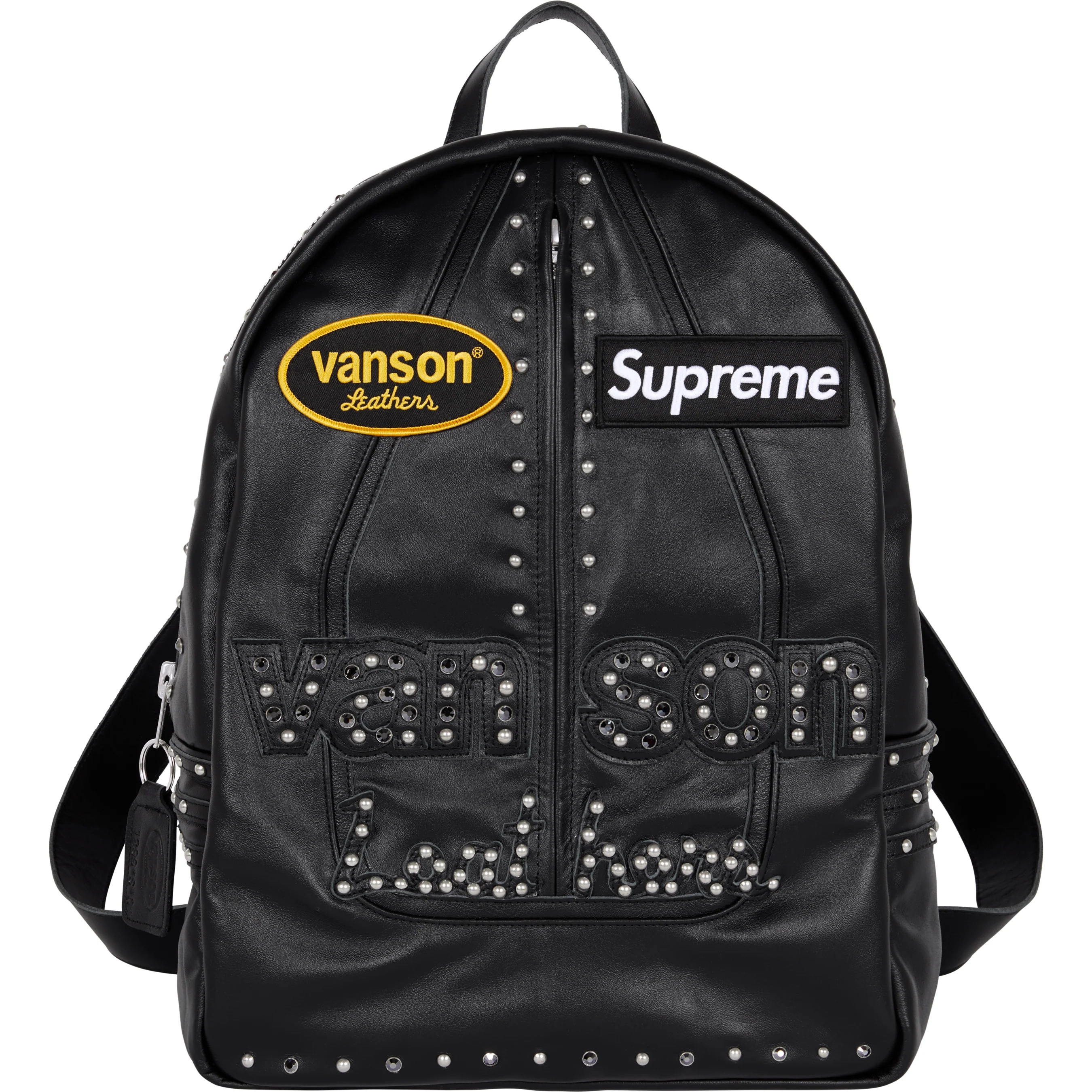 Supreme Vanson Leathers b.b. Simon Backpack (FW25) - $1398