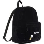 Supreme Velvet Backpack (FW25) - Black