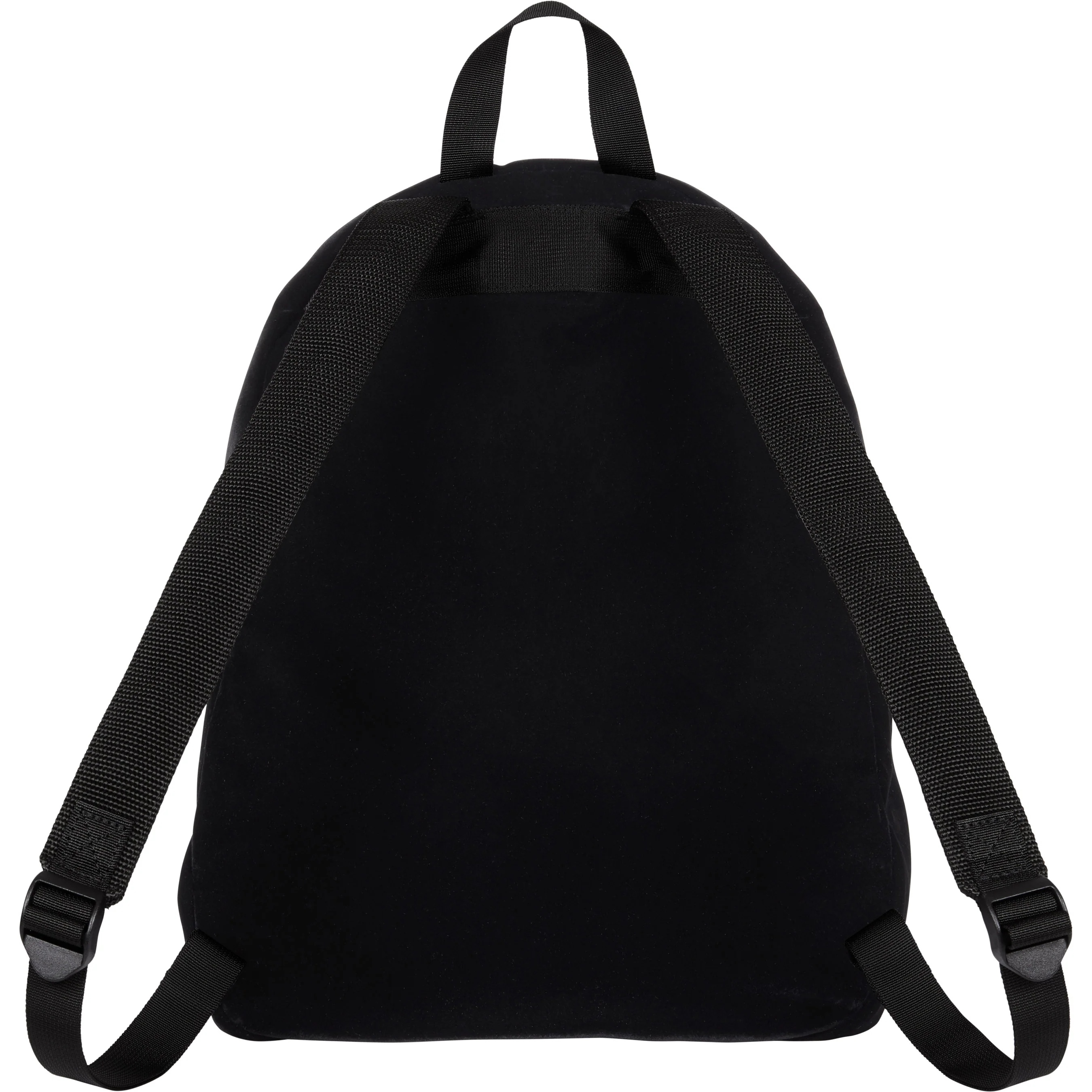 Supreme Velvet Backpack (FW25) - Black - $118