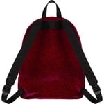 Supreme Velvet Backpack (FW25) - Red Leopard