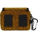Supreme Velvet Mini Pouch (FW25) - Tan Leopard