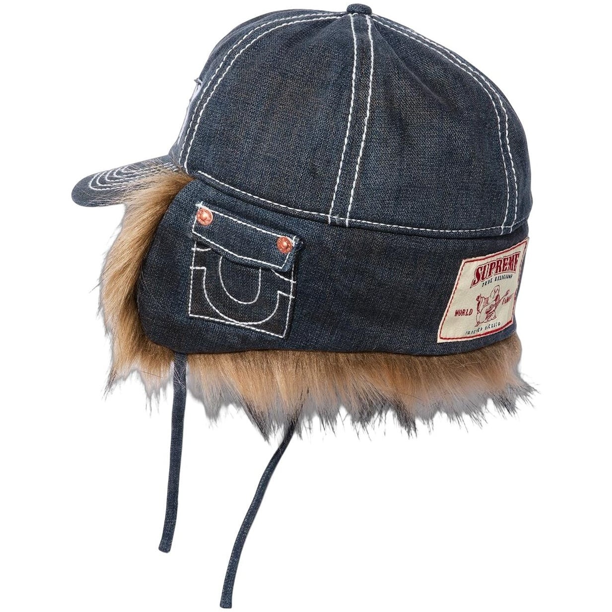 Supreme Supreme True Religion Earflap 5-Panel (FW25) - $98