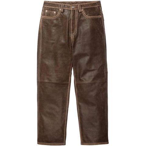 Supreme®/True Religion® Loose Fit Leather Pant - Supreme