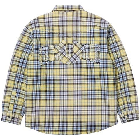 Supreme®/True Religion® Quilted Lined Plaid Flannel Shirt - Supreme