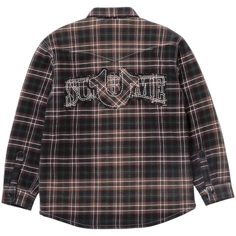 Loose Fit Flannel Oxford Shirt - SupremeCommunity