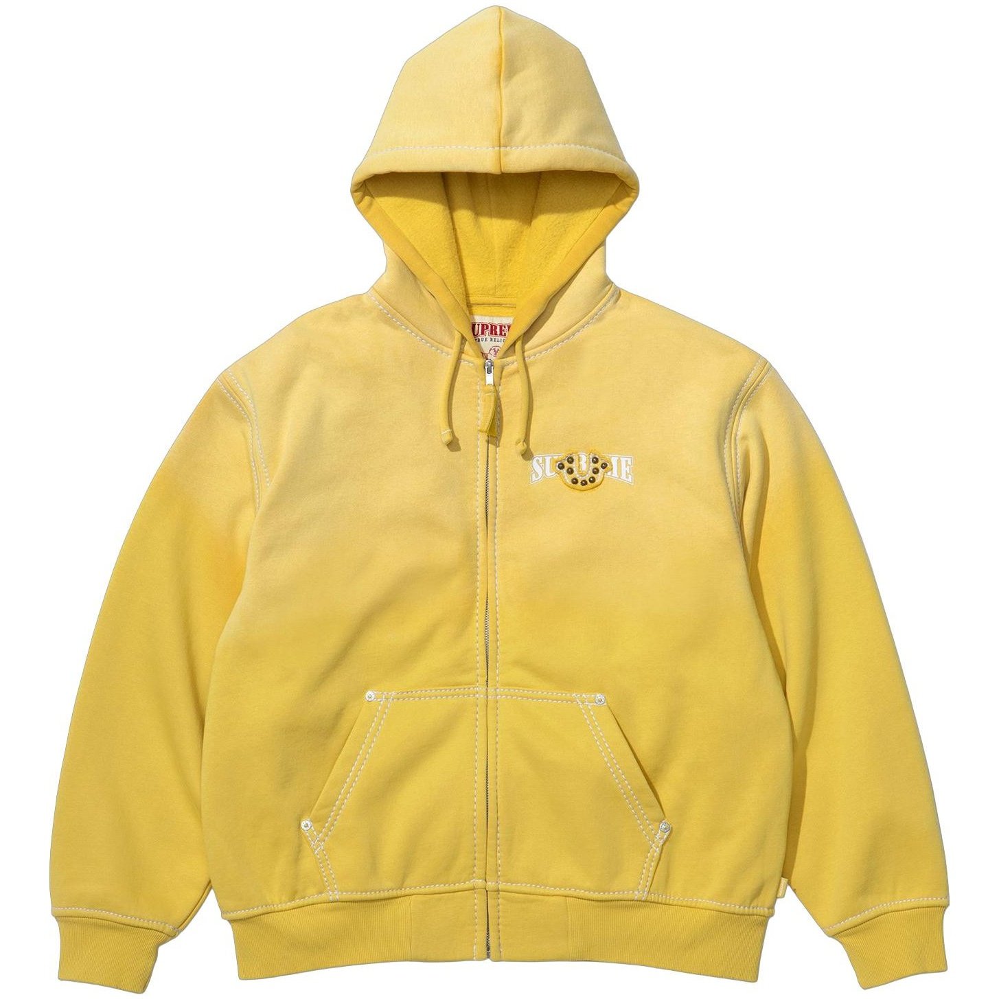 Supreme Supreme True Religion Zip Up Hooded Sweatshirt (FW25) - $248