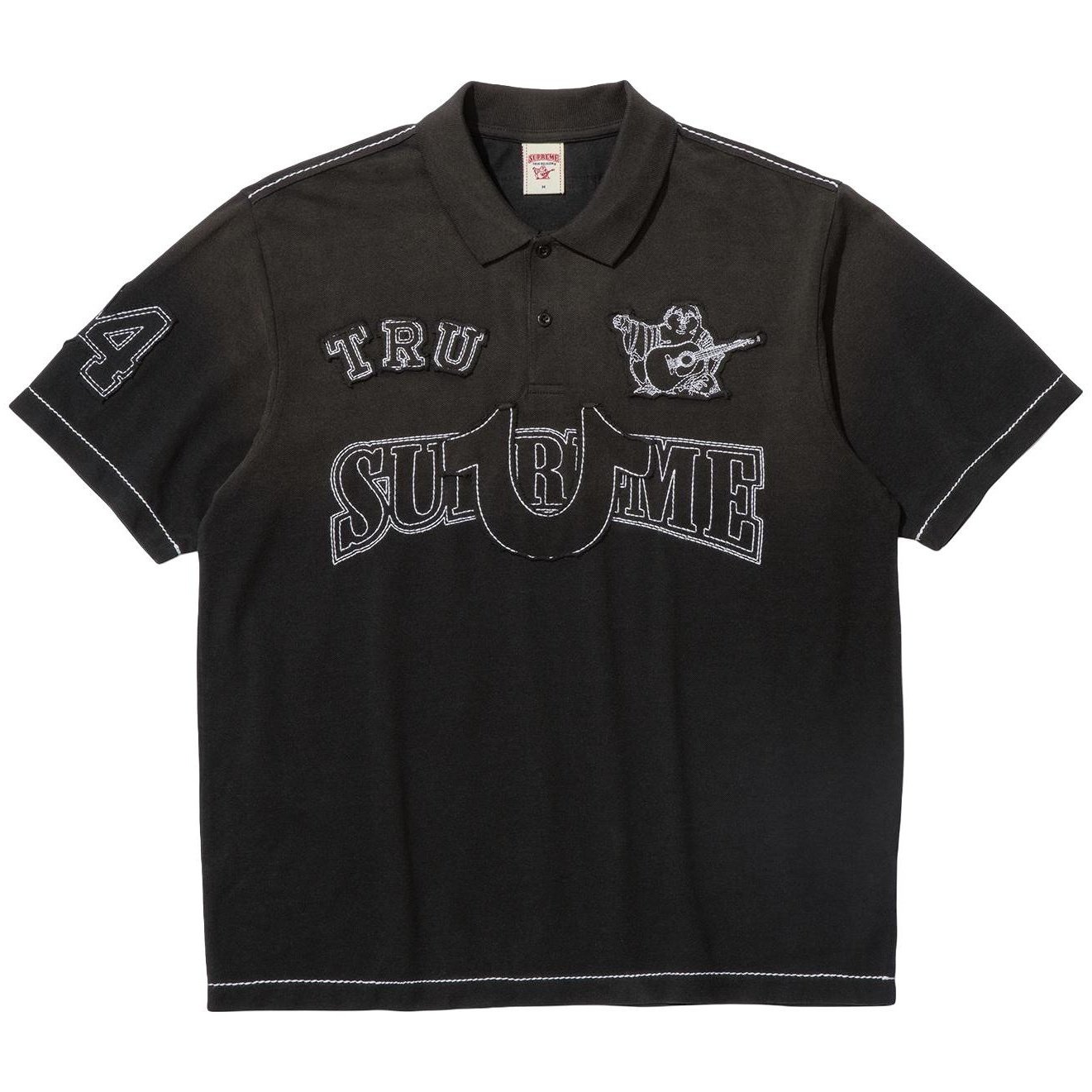 Supreme Supreme True Religion Appliqué Polo for fall winter 25 season