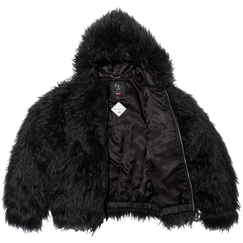 Supreme®/Y's Faux Fur WINDSTOPPER® Hooded Bomber Jacket - Supreme
