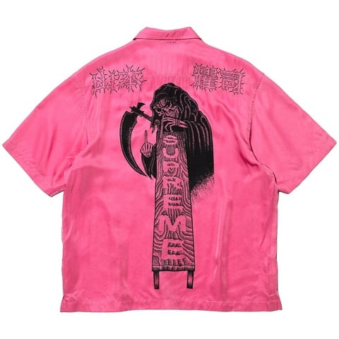 Supreme®/Y's Silk Zip Up S/S Shirt - Supreme