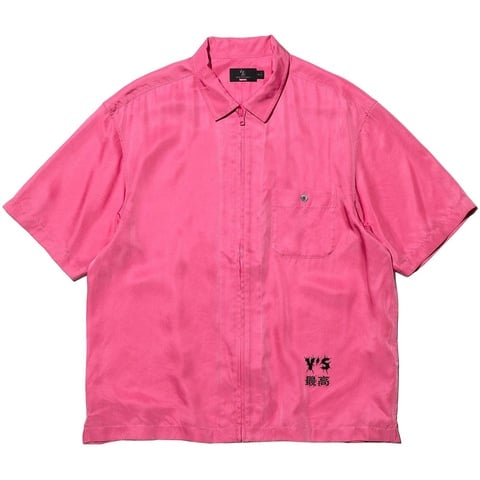 Supreme®/Y's Silk Zip Up S/S Shirt - Supreme