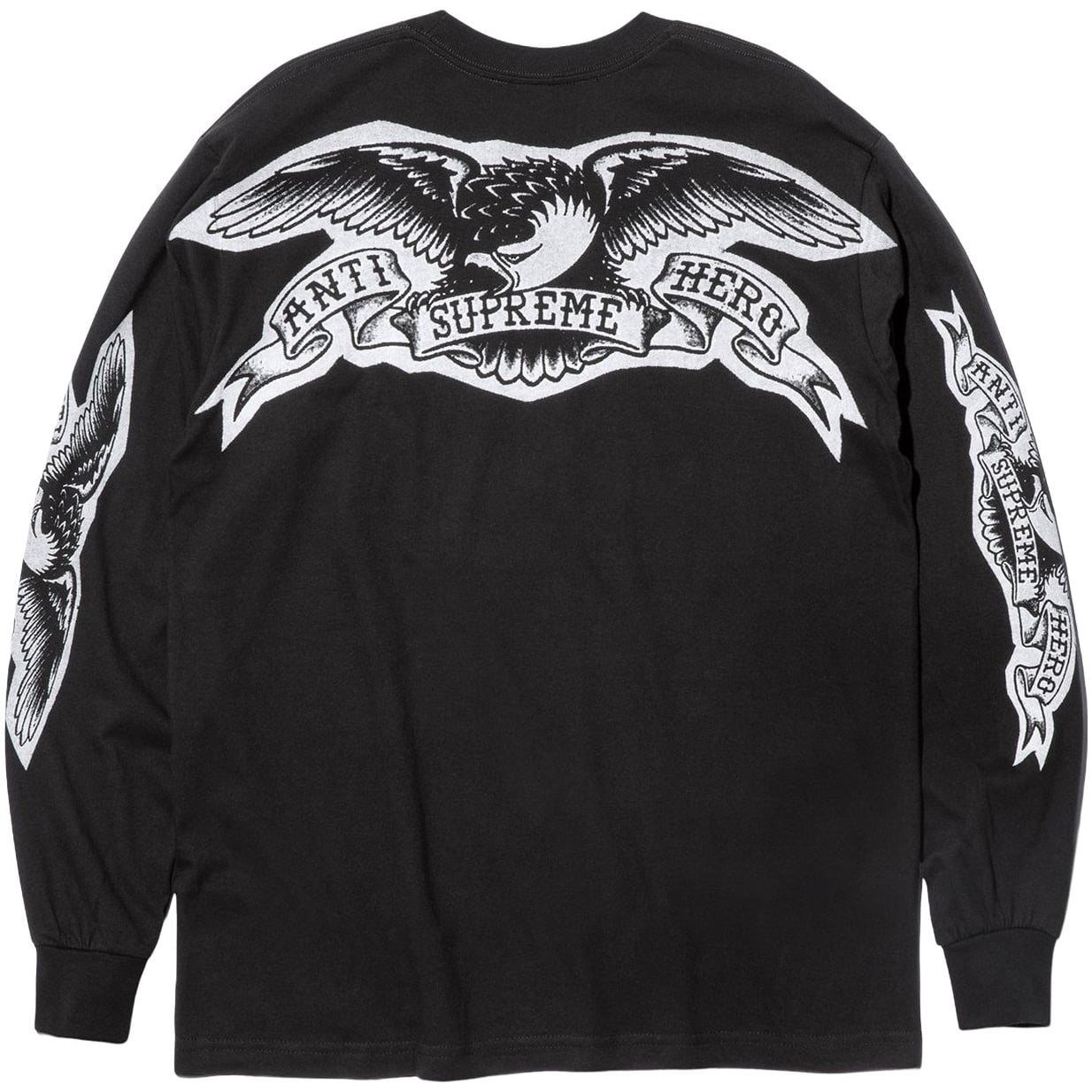 Supreme Supreme ANTIHERO Eagle L S Tee for fall winter 25 season