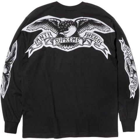 Supreme®/ANTIHERO® Eagle L/S Tee - Supreme