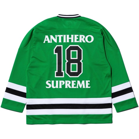 Supreme®/ANTIHERO® Ozzy Hockey Jersey - Supreme