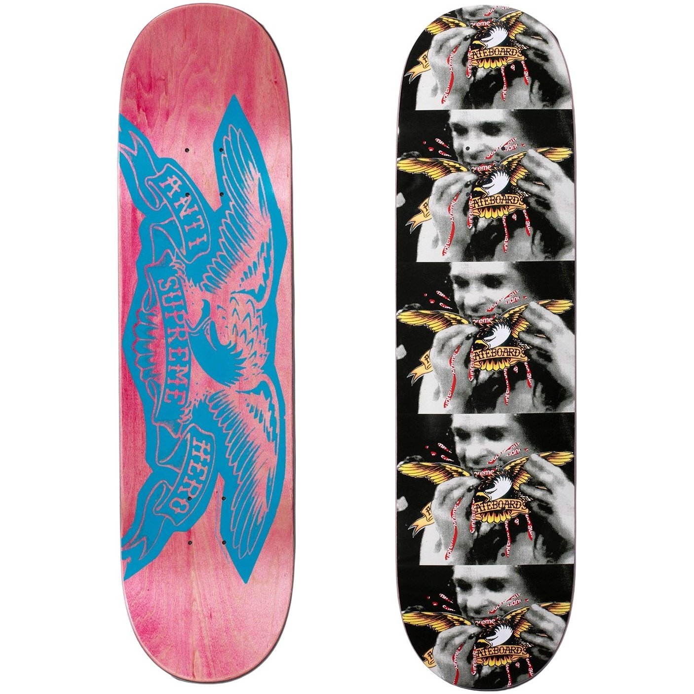 Supreme Supreme ANTIHERO Ozzy Skateboard for fall winter 25 season