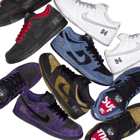 Supreme Nike SB DUNK LOW ブラック 24cm Supreme®/Nike® SB Dunk Low - fall/winter 2025 - Supreme