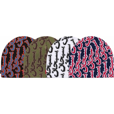 帽子 Supreme Arabic Jacquard Beanie Olive Two colors, one statement. Supreme Arabic Jacquard Beanie 🪖🔥 Don