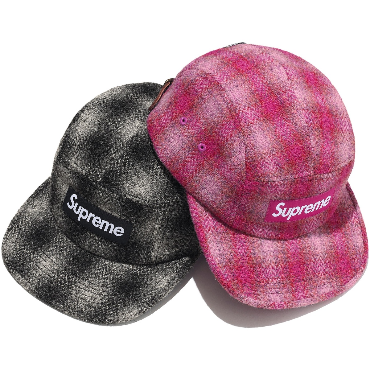 Harris Tweed® Camp Cap - fall/winter 2025 - SupremeCommunity