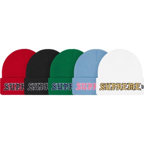New Era® Old English Beanie - fall/winter 2025 - Supreme