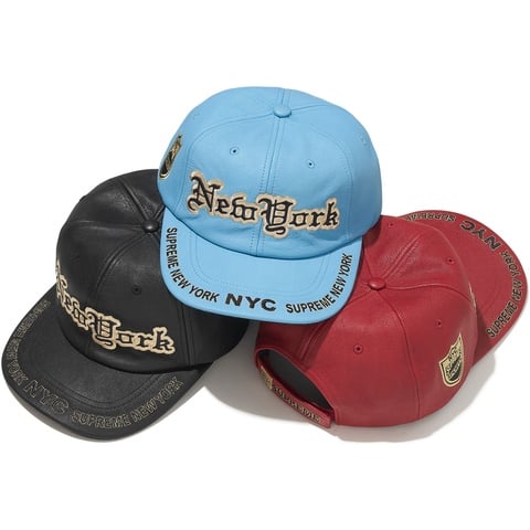 な*ぬ様 Supreme New York Leather 6-Panel New York Leather 6-Panel - fall/winter 2025 - Supreme