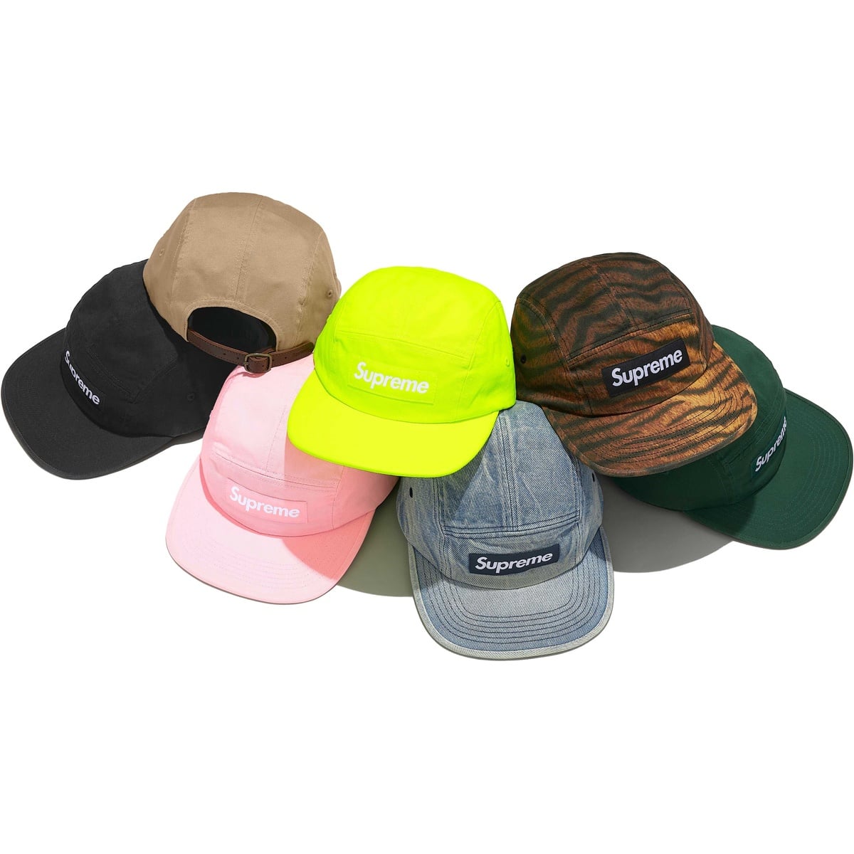 Washed Chino Twill Camp Cap - SupremeCommunity