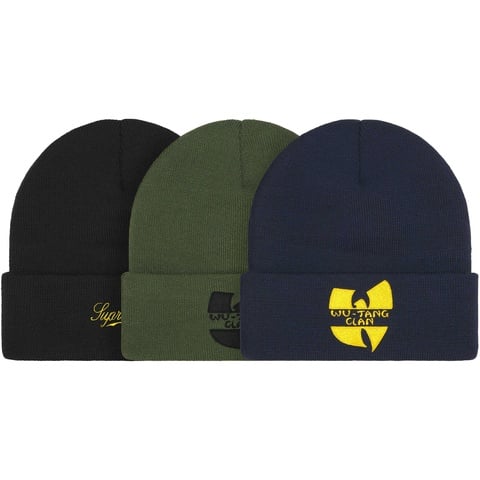 新品Supreme x Wu-Tang Clan Beanie ブラック Supreme x Wu Tang Clan Beanie - Black - NEW | eBay