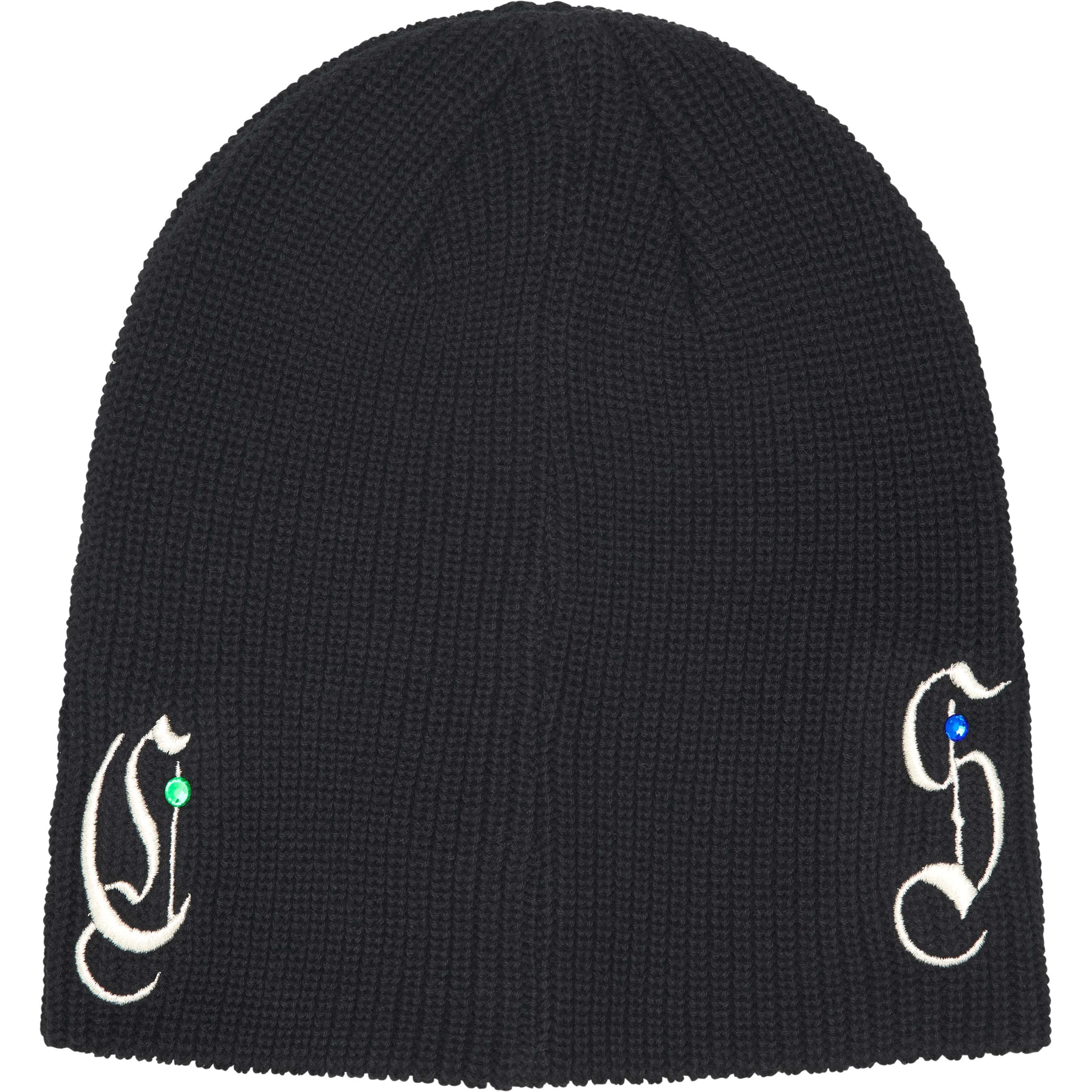 Supreme AOI Gems Beanie (FW25) - Black - $40