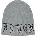 Supreme AOI Gems Beanie (FW25) - Heather Grey