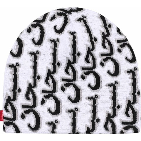 Arabic Jacquard Beanie - fall/winter 2025 - SupremeCommunity