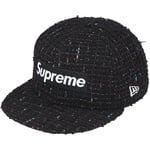 Supreme Bouclé Box Logo New Era (FW25) - Black