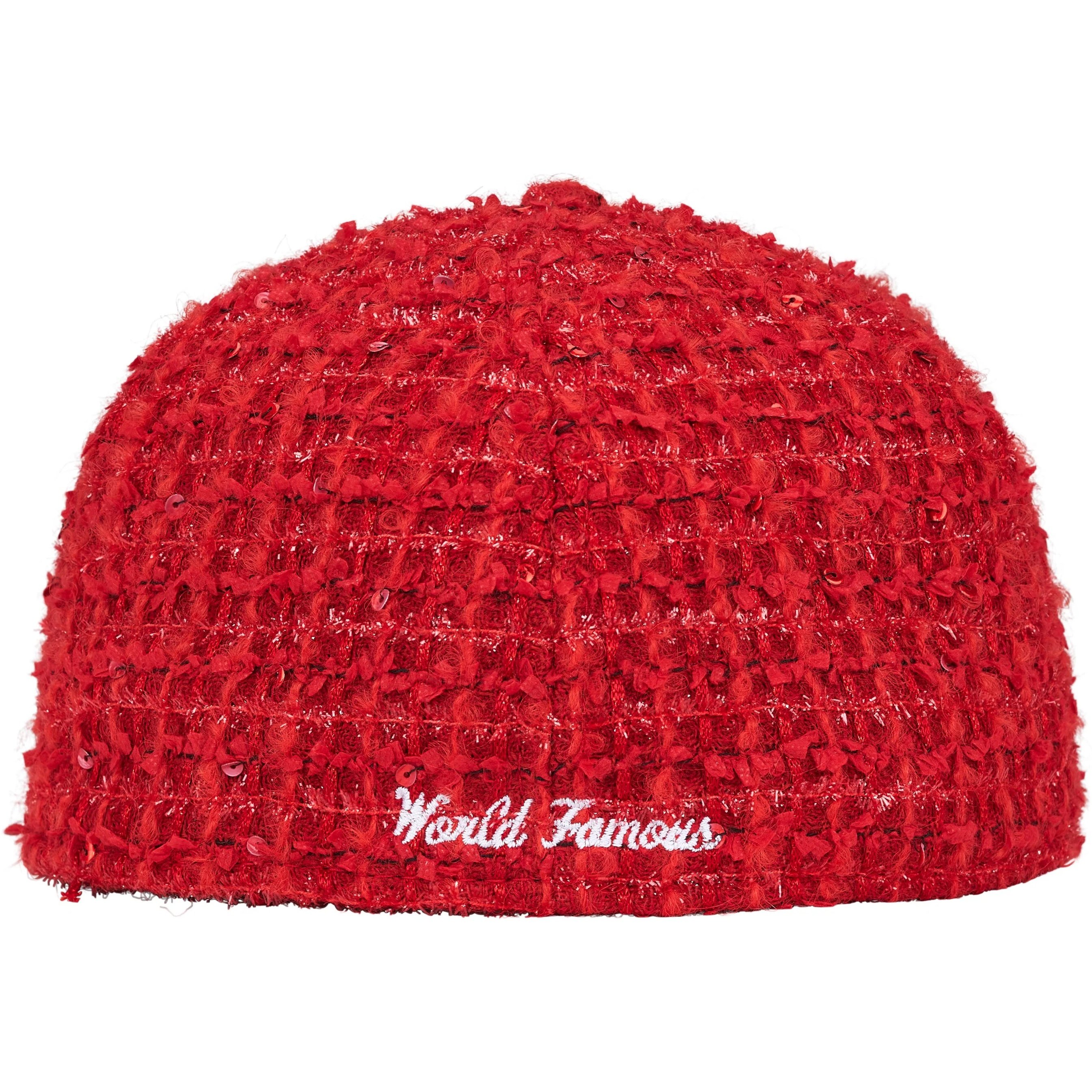 Supreme Bouclé Box Logo New Era (FW25) - Red - $68