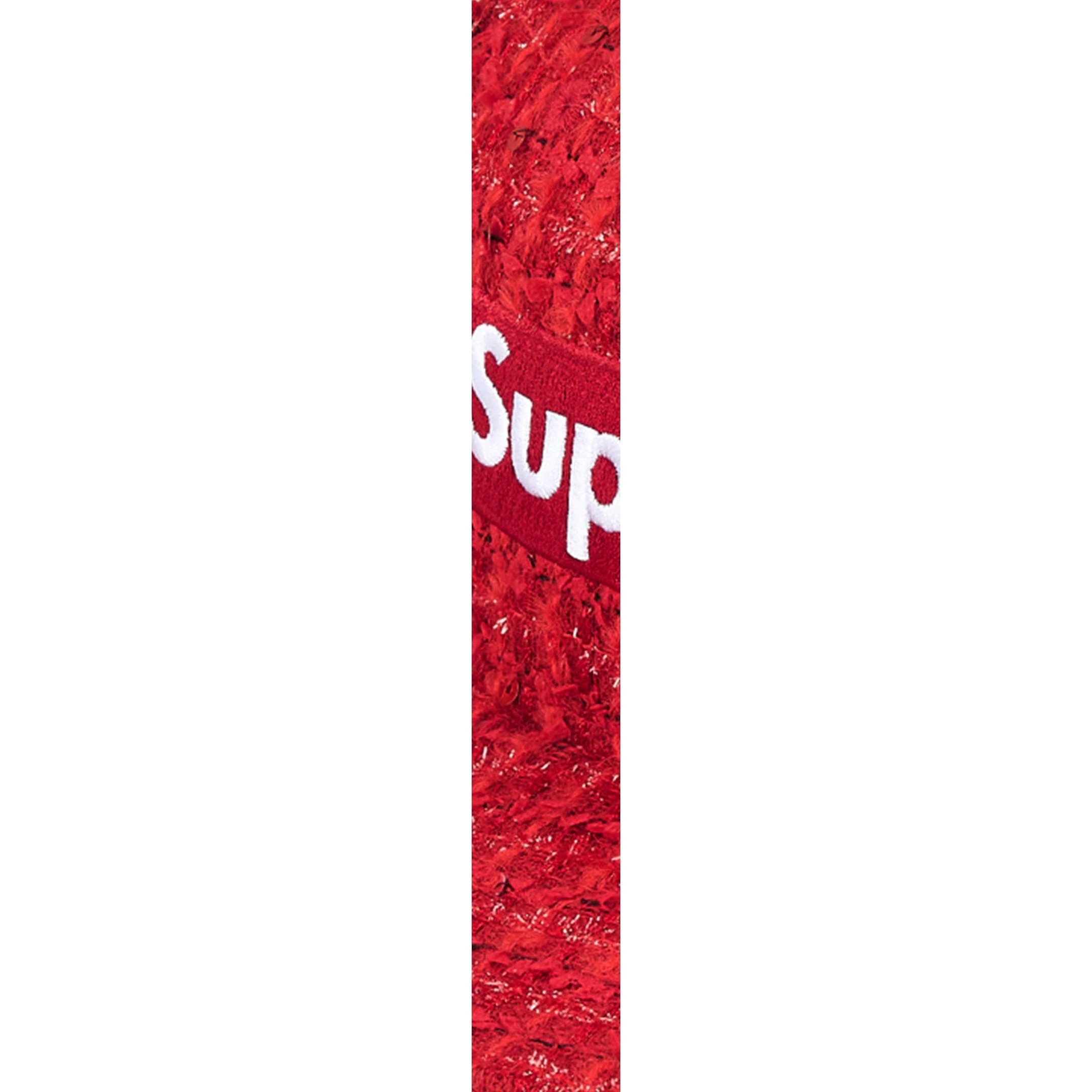 Supreme Bouclé Box Logo New Era (FW25) - Red - $68