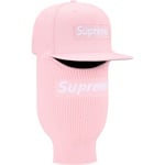 Supreme Box Logo New Era + Balaclava (FW25) - Light Pink