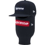Supreme Box Logo New Era + Balaclava (FW25) - Navy