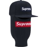 Supreme Box Logo New Era + Balaclava (FW25) - Navy