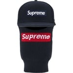 Supreme Box Logo New Era + Balaclava (FW25) - Navy