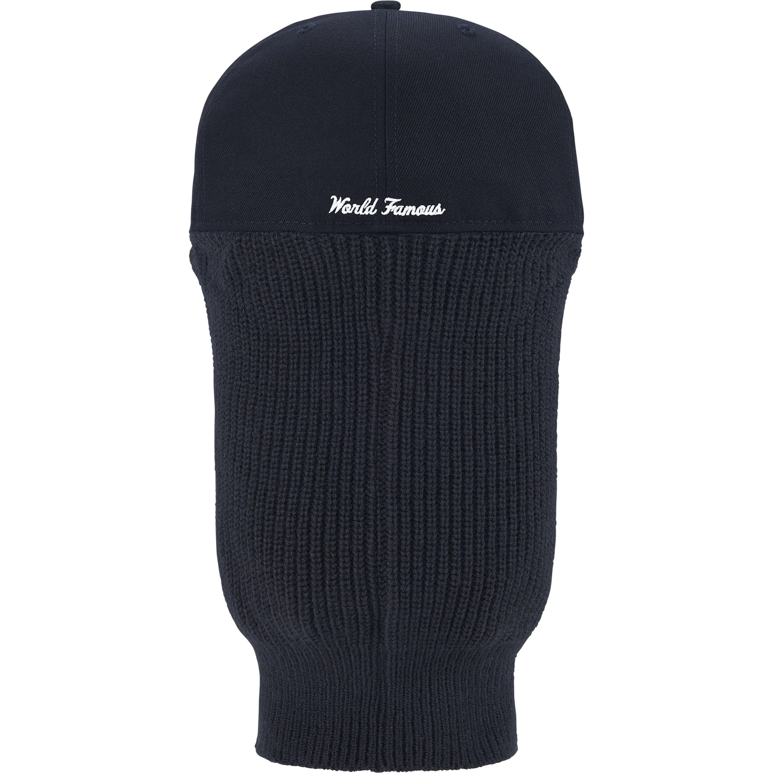 Supreme Box Logo New Era + Balaclava (FW25) - Navy - $88