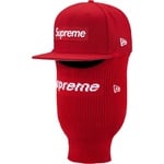Supreme Box Logo New Era + Balaclava (FW25) - Red