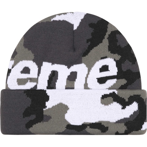帽子 Supreme Camo Big Logo Beanie 2025 Camo Big Logo Beanie - fall/winter 2025 - Supreme