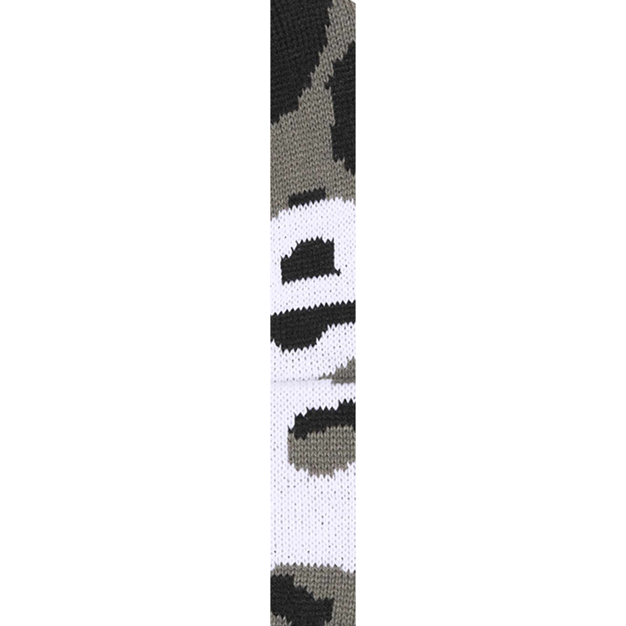 Supreme Camo Big Logo Beanie (FW25) - Snow Camo - $44