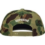 Supreme Contrast S Mesh Back 6-Panel (FW25) - Olive Camo