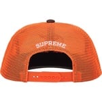 Supreme Contrast S Mesh Back 6-Panel (FW25) - Orange