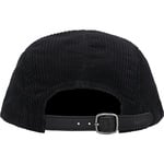 Supreme Corduroy Camp Cap (FW25) - Black