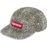 Supreme Corduroy Camp Cap (FW25) - Leopard