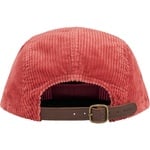 Supreme Corduroy Camp Cap (FW25) - Light Red