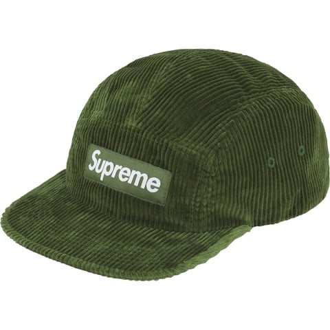 Supreme 25FW Corduroy Camp Cap オリーブ Corduroy Camp Cap - fall/winter 2025 - Supreme